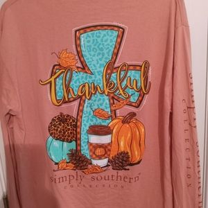 Simply southern "thankfull" shirt